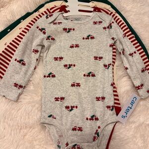 Carter's 4 pack Christmas Kids One Piece